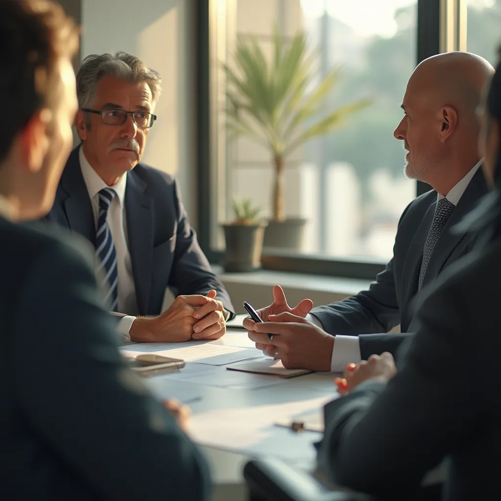 Consultation personnalisée avec un client