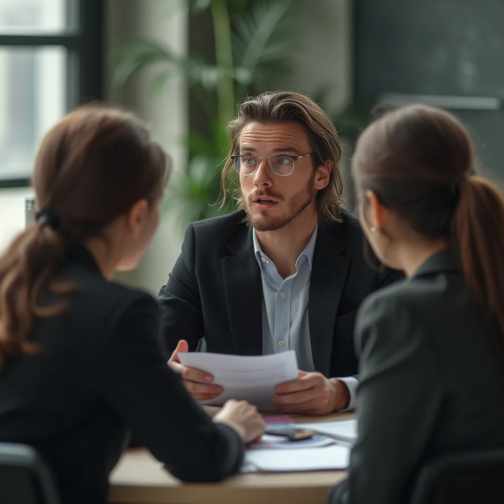 Réunion de l'équipe BusinessCorp