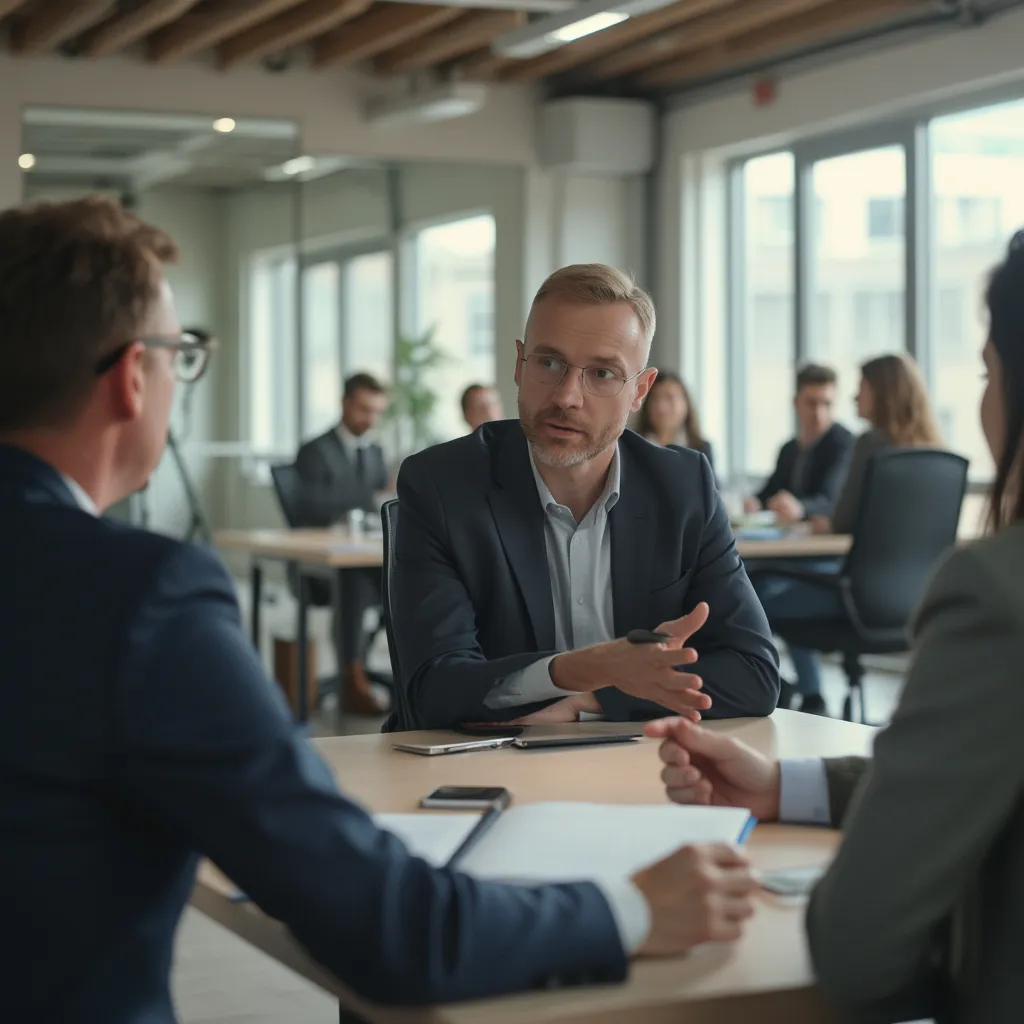 Événement de networking organisé par BusinessCorp